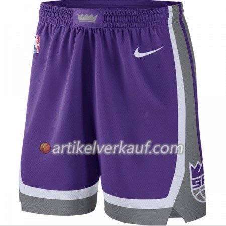 Sacramento Kings Lila Nike Kurze Hose Swingman - Herren